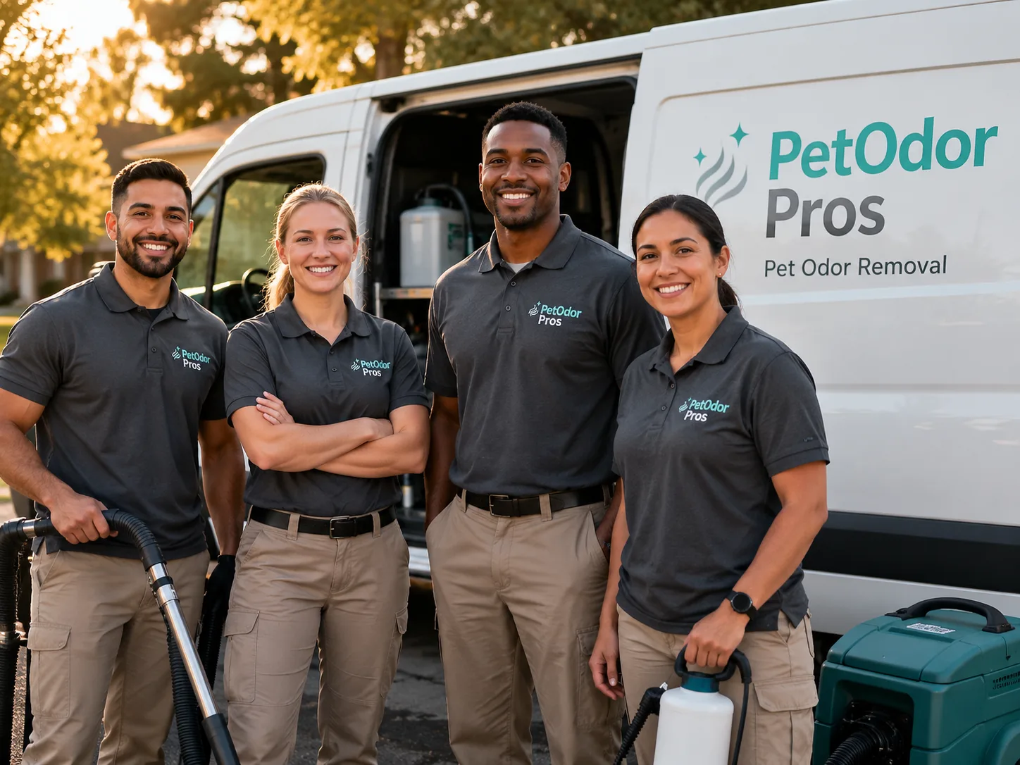 Pet Odor Removal team serving Harrisville, MS